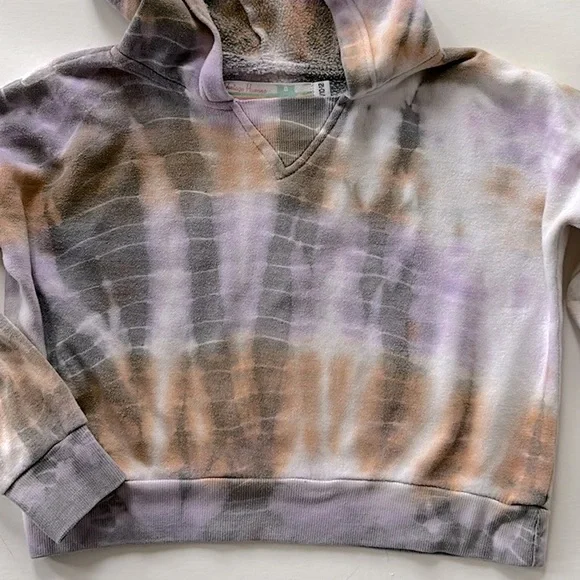Girls Vintage Havana Tie Dye Hoodie - Picture 2 of 7